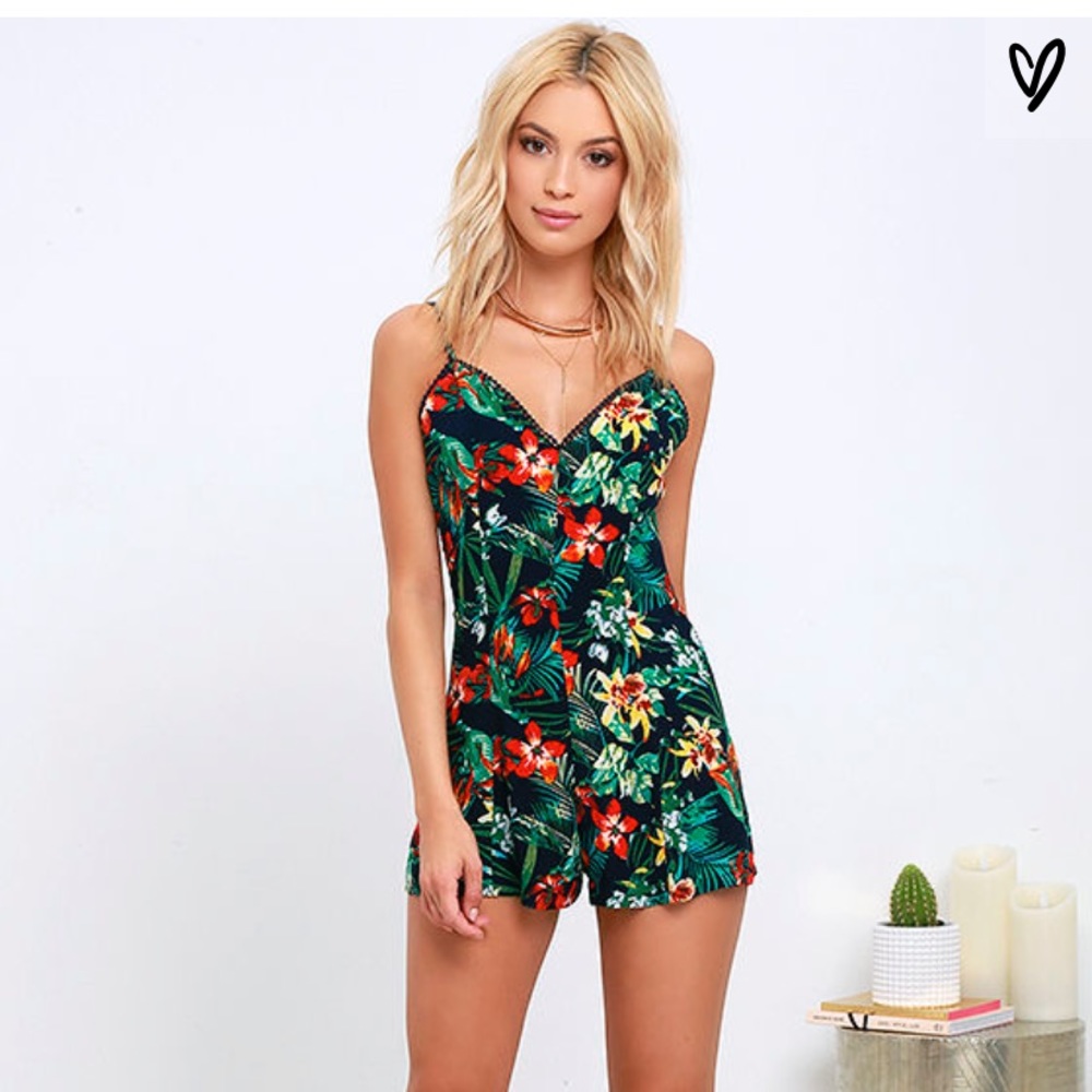 Lulus Tropical Romper
